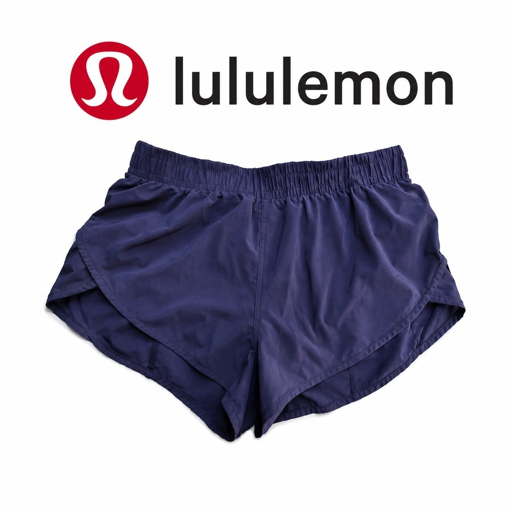 Lululemon Shorts Women's Size 4 Blue Running Athletic